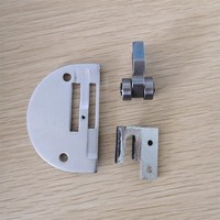 Kit de gabarits pour machine à coudre industrielle PinSeam K 1, engrenage en acier durable, positionneur d'aiguille, pied presseur à rouleaux, griffes d'alimentation, pièces de plateau
