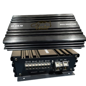 Amplificateur audio de <span class=keywords><strong>voiture</strong></span> de classe D à haute efficacité <span class=keywords><strong>4000W</strong></span> en stock en gros, 350W x4 canaux pour système audio de <span class=keywords><strong>voiture</strong></span> avec basses profondes - Product Image 3