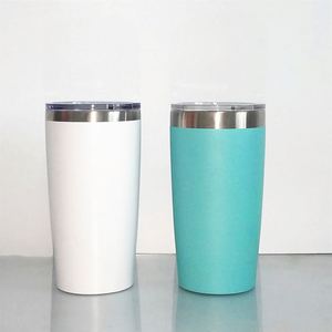 Custom logo 10oz 300ml Double Wall Stainless Steel 10 oz Tumbler Vacuum Insulated Travel <b>Coffee</b> Mug with Lid - Product Image 5