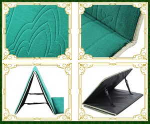Fashion Portable Islamic Prayer <b>Mat</b> <b>Muslim</b> Travel Rug with Backrest - Product Image 3
