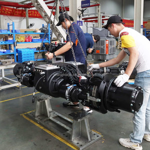 Brogen Ev <strong>Drivetrain</strong> 100kw 160kw <strong>Car</strong> Motor Kit 10-18m <strong>Electric</strong> Bus Pmsm EAxle Powertrain System - Product Image 6