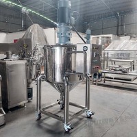 Réservoir de mélange portable en acier inoxydable monocouche pour savon liquide, shampoing et cosmétiques