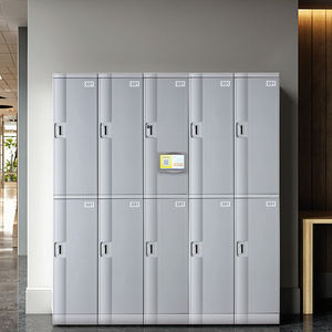 Armarios de gimnasio de oficina y escuela de plástico ABS personalizados de alta calidad armarios inteligentes para almacenamiento de ropa y estilo - Product Image 3