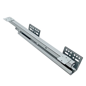 Contemporary Design Soft Close Galvanized Sheet SideMount <b>Drawer</b> <b>Slide</b> 45kg Load Capacity Easy Installation for Kitchen Cabinet - Product Image 1