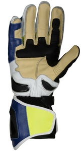 Gants de moto en cuir personnalisés pour la course, noirs, longs, résistants à l'usure, imperméables et respirants, pour l'extérieur, modèle PK - Product Image 4