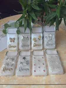 <span class=keywords><strong>Cover</strong></span> per Telefono Personalizzate con Stampa Glitter Diamantato, Design con Fiori e Farfalle, Custodie per <span class=keywords><strong>Honor</strong></span> X8D X6D 600 <span class=keywords><strong>Lite</strong></span> - Product Image 2