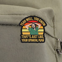 Broche en émail rétro avec citation et motif coucher de soleil, badge de revers à slogan amusant, broche en métal tendance pour la décoration de sacs à dos, vestes et sacs