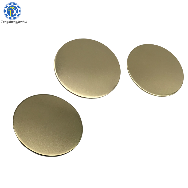 Изготовленная на заказ Полированная Металлическая штамповка 30 мм 40 мм, медная латунь, Чистые Монеты для лазерной гравировки или печати