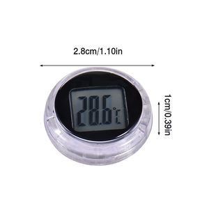 Mini thermomètre numérique pour <span class=keywords><strong>moto</strong></span> Celsius étanche à coller sur la <span class=keywords><strong>moto</strong></span> Mini horloge numérique - Product Image 5