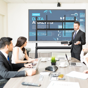 55 65 75 86 98 inch tương tác phẳng 4K bảng thông minh màn hình cảm ứng bảng trắng hiển thị cho Giáo Dục Kỹ thuật số giảng dạy - Product Image 3