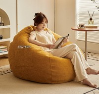 앉거나 눕는 데 좋은 빈백, 어린이와 어른을 위한 캐주얼 다다미, 거실과 침실용 게으름뱅이 소파