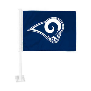 Personalizar <span class=keywords><strong>Los</strong></span> <span class=keywords><strong>Angeles</strong></span> Rams para NFL Bandera Banner Mini coche poliéster bandera impresa Bandera para NFL banderas - Product Image 1
