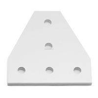 Profilé en aluminium série 2020 pour cadre d'imprimante 3D Support d'angle en forme de T Plaque d'argent anodisé Surface de surface Argent anodisé