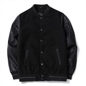 Veste universitaire personnalisée en gros, veste universitaire vierge, veste Letterman pour hommes, logos brodés, vestes Letterman fabriquées au Pakistan - Product Image 1