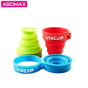 Gobelet d'eau pliable en silicone, écologique, portable, pour le camping et les activités de plein air - Product Image 6