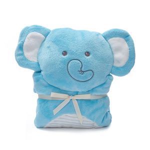 Usine personnalisé flanelle polaire bébé couverture imprimée 3D Photo couverture en peluche doux animaux en peluche jouets couverture - Product Image 3