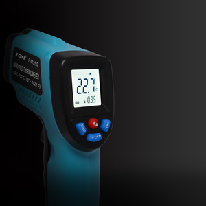 Zhongyi Infrared Thermometer Digital Laser <b>Temperature</b> Gun Industrial Grade LCD Display Non Contact For Electricians Kitchen - Product Image 2