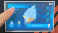 YourTime 2025 Machine à crème glacée molle commerciale combinée, verticale, 7 saveurs, machine à sundae, matière première à base d'eau, ETL CE