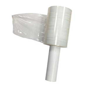 工厂低价PE食品级100%原生LLDPE铸造软质透明防潮高光迷你拉伸膜 - Product Image 4