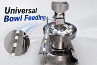 Alimentateur vibrant universel personnalisé ZETONG pour filtre jetable, alimentateur vibrant à cuve en SUS304