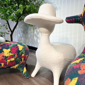 เก้าอี้ทรงโดนัลด์รูปสัตว์อินเทอร์เน็ตเก้าอี้ทรงถุงถั่วเป็ดสุดสร้างสรรค์แบบเรียบง่ายที่นั่งเล่นเกมเคลื่อนที่สำหรับเฟอร์นิเจอร์ในบ้านและห้องนั่งเล่น - Product Image 3