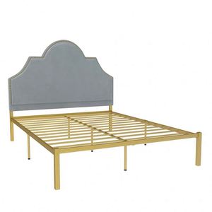 120cm/150cm/180cm/200cm Fer cadre en or antique sculpture décorative de conception de <span class=keywords><strong>lit</strong></span> en métal - Product Image 5