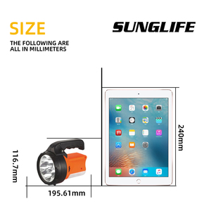Powerful <strong>Rechargeable</strong> LED Waterproof Hand Crank Flashlight <strong>Torch</strong> - Product Image 2