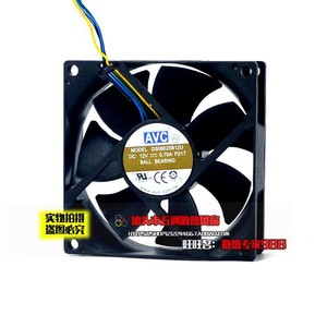 AVC 80 มม.พัดลมระบายความร้อน DS08025B12U 12V 0.70A ตลับลูกปืนซีพียูคูลเลอร์ - Product Image 1