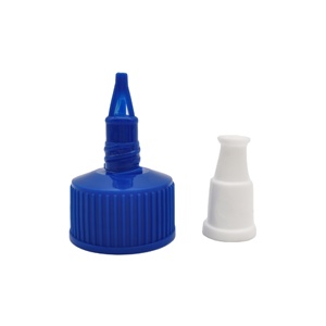 18mm 20mm 22mm 24mm 38mm 410 400 Saucen kleber Chemische Tinte Verpackungs flaschen Tropfer öl Flaschen punkt düse Rote Spitze Yoker kappe - Product Image 1