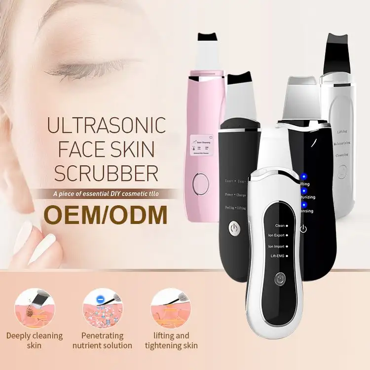 Beauty Personal Care Products Face Peel Face Lifting Skin Spatula Face Ultrasonic Vibration Skin Peeling Sonic Skin Scrubber