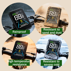Yolin YL-81F Pantalla LCD para bicicleta eléctrica 36V-52V, alta calidad e impermeable, controlador de conducción inteligente, a - Product Image 4