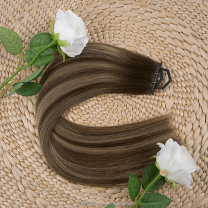 New Arrival <b>Micro</b> <b>Bead</b> Butterfly Weft Human <b>Hair</b> <b>Extension</b> Remy 100 Double Drawn European <b>Hair</b> Invisible Butterfly Genius Wefts - Product Image 5