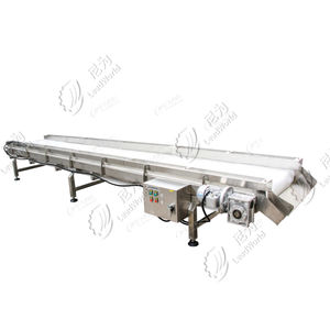 Equipo de línea de producción Leadworld, rodillo de tornillo transportador de cadena de plástico con correa de goma automática para componentes de núcleo alimenticio PLC - Product Image 2