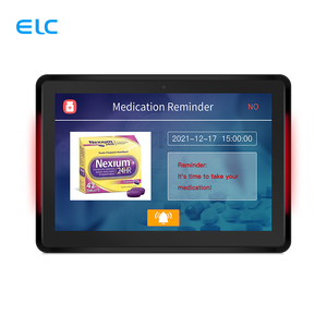 OEM Wall Mounted 10.1 Inch LCD <b>Touch</b> <b>Screen</b> POE Power RK3288 LED Booking System Android Meeting Room Tablet Light Bar - Product Image 2