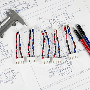Dây cáp kết nối tín hiệu điện tử, dây dẫn xoắn đa màu 4 lõi, đầu nối XH2.54 tùy chỉnh theo nhà máy, cách điện PVC - Product Image 6