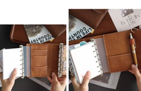 Direkt ab Werk Bestseller Leder Softcover A7 Kontobuch Tagebuch Notizbuch
