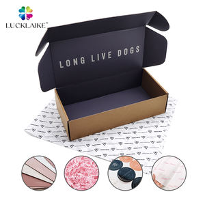 Boîte avec logo personnalisé écharpes châles écharpe emballage de vêtements boîtes en papier ondulé pour vêtements T-shirt pantalon - Product Image 2