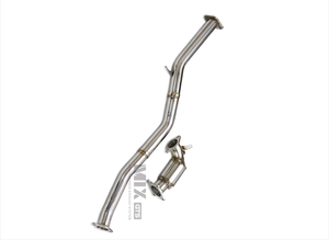 SS304 para <span class=keywords><strong>Subaru</strong></span> <span class=keywords><strong>WRX</strong></span> 2.<span class=keywords><strong>0</strong></span> 2018, Tubo de Escape de Alto Flujo y Rendimiento, Piezas de Repuesto para Modificación de Carreras y Tuning - Product Image 2