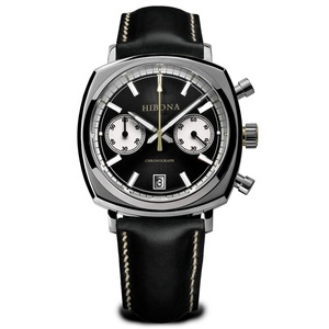 Hand Winding <strong>Automatic</strong> <strong>Chronograph</strong> ST1901 Seagull Movement Watch Strap Wrist Watches for Men - Product Image 1