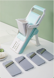 Rebanador de Carne Manual 2025, Rallador Ajustable, Herramienta para Cortar Verduras, Rebanador Multifuncional - Product Image 3