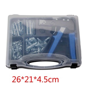 Hollow Gecko Gun Rivet Gun Set M4 M5 Gypsum Board Wood Pull Gun Tools 26x21x4.5cm Carbon Steel Home Repair - Product Image 5