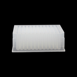 จานไมโครเพลท OEMYONYUE แบบ Deep Well ขนาด 2.0 มล. 96 หลุม ทรงกลม ก้นรูปตัวยู แบบ Hamilton สามารถฆ่าเชื้อได้ สำหรับห้องปฏิบัติการ - Product Image 3