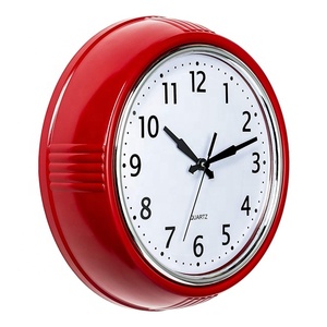 Đồng Hồ Treo Tường 10 Inch Chất Lượng Cao, Đồng Hồ Nhựa Treo Tường Phong Cách Cổ Điển Cho Phòng Khách - Product Image 2