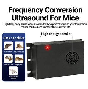 Repelente Ultrasónico <span class=keywords><strong>de</strong></span> Ratones <span class=keywords><strong>Profesional</strong></span> y Ecológico con Baterías <span class=keywords><strong>de</strong></span> Tamaño C para Autos, Vehículos, Motores y Uso en Interiores, Repelente <span class=keywords><strong>de</strong></span> Ratones y <span class=keywords><strong>Ratas</strong></span> - Product Image 1