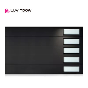High Quality Villa Automatic Garage Doors Intelligent Control Hurricane Impact <strong>Security</strong> Exterior Aluminum Garage Door - Product Image 6