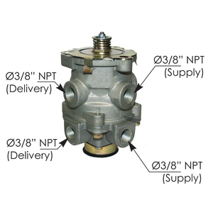 <strong>Sorl</strong> <strong>Parts</strong> 104309/286171/9618800010/277863/101100 Truck Loader Dual Foot Brake Valve - Product Image 2