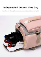 Sac de sport et de voyage personnalisé avec logo, grand format, pour la gym, le yoga, les week-ends, sac à dos décontracté, bagage à main
