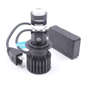 Car-refine 110W 13000LM T03 H7 LED Lens Projector With Fan H4 Bi LED Headlight H7 H11 LED 9005 H4 Led Mini Headlights For Car