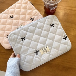 13-15,6 polegadas macio leve Laptop saco bonito elegante à prova de choque manga durável portátil Business Handbag para meninas Sling para 11 - Product Image 2