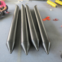Flotteur gonflable en PVC de 1,2 mm, ponton gonflable, catamaran gonflable